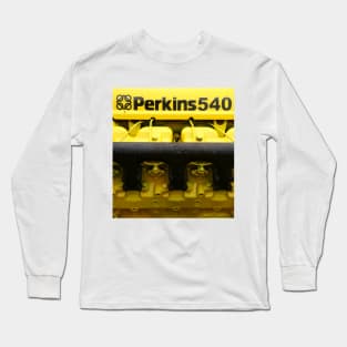 Perkins Tractor Diesel Motor Long Sleeve T-Shirt